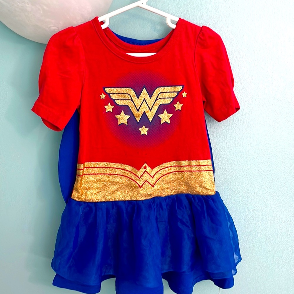 Wonder Woman Drew's with cape